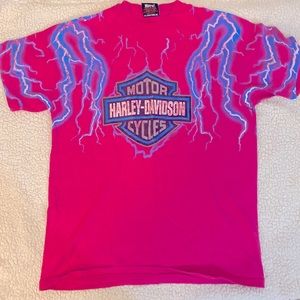 Vintage Manns Harley Davidson T-shirt
